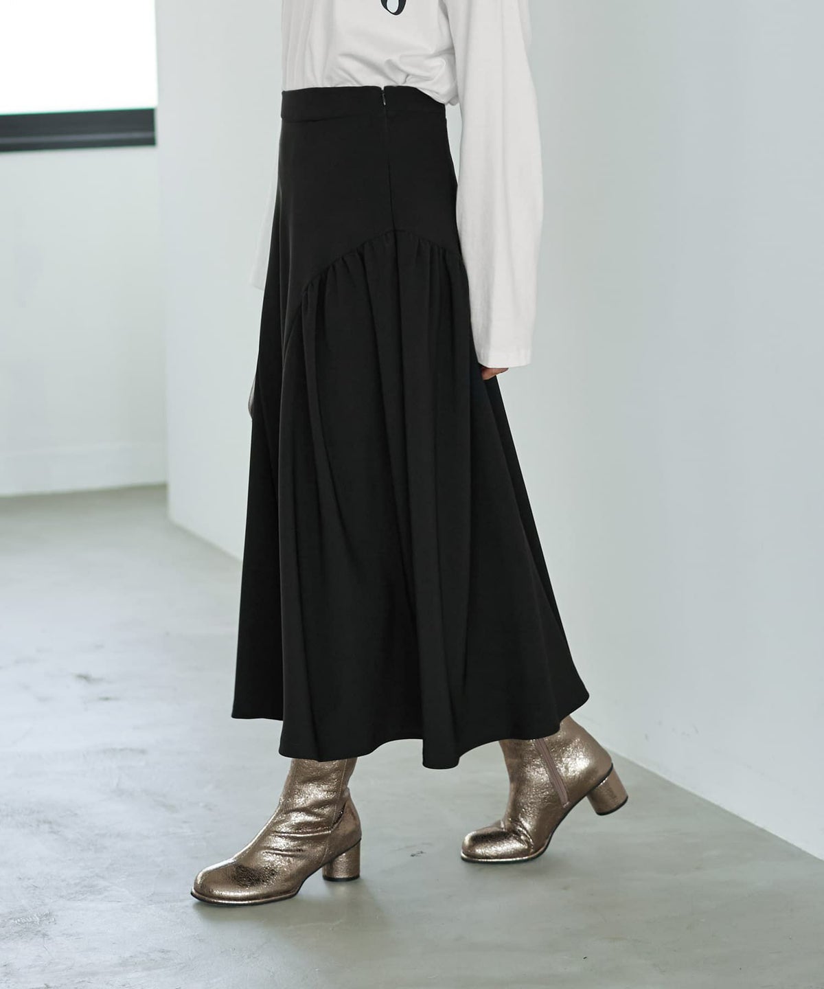 着用イメージ 166cm ブラック 02サイズ