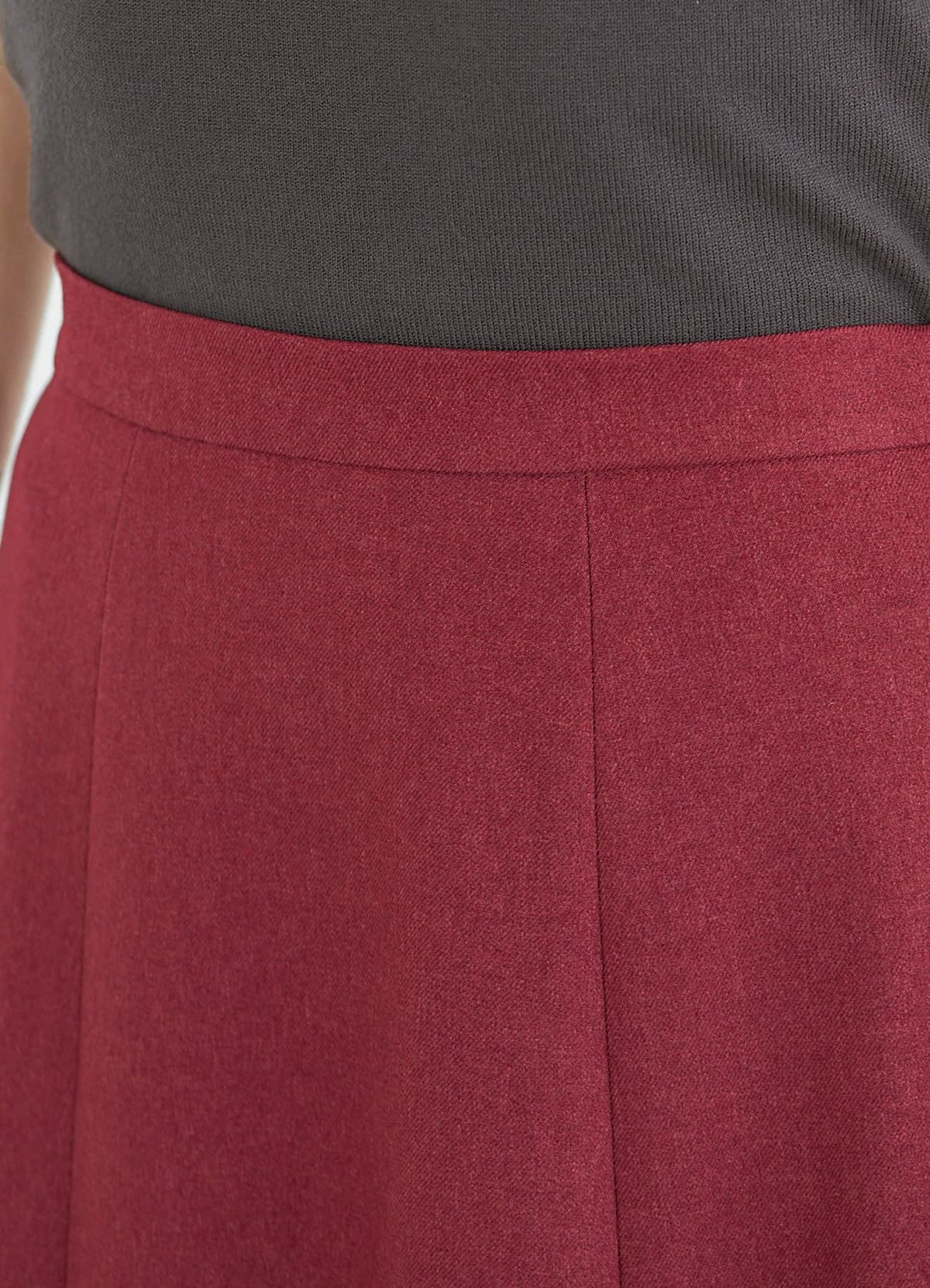 着用イメージ 166cm 着用サイズ S バーガンディー