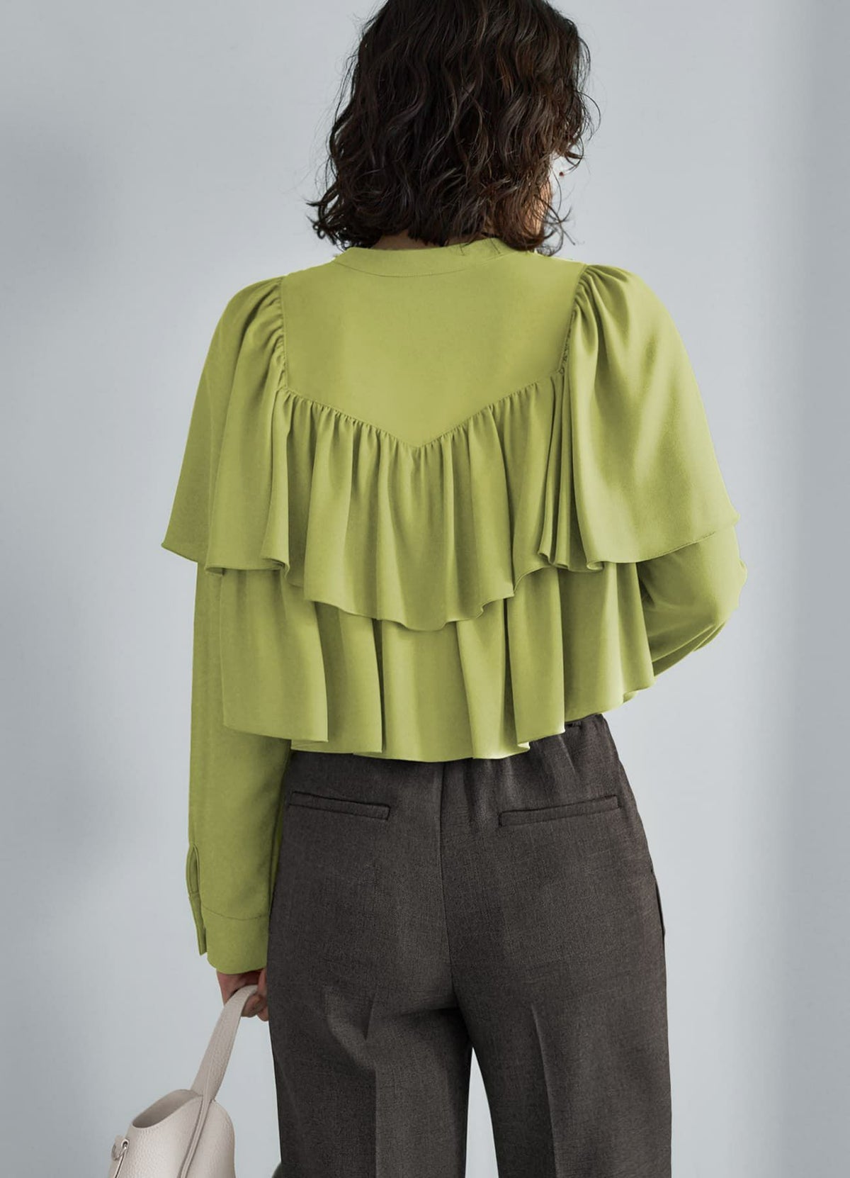 着用イメージ 165cm ピスタチオ