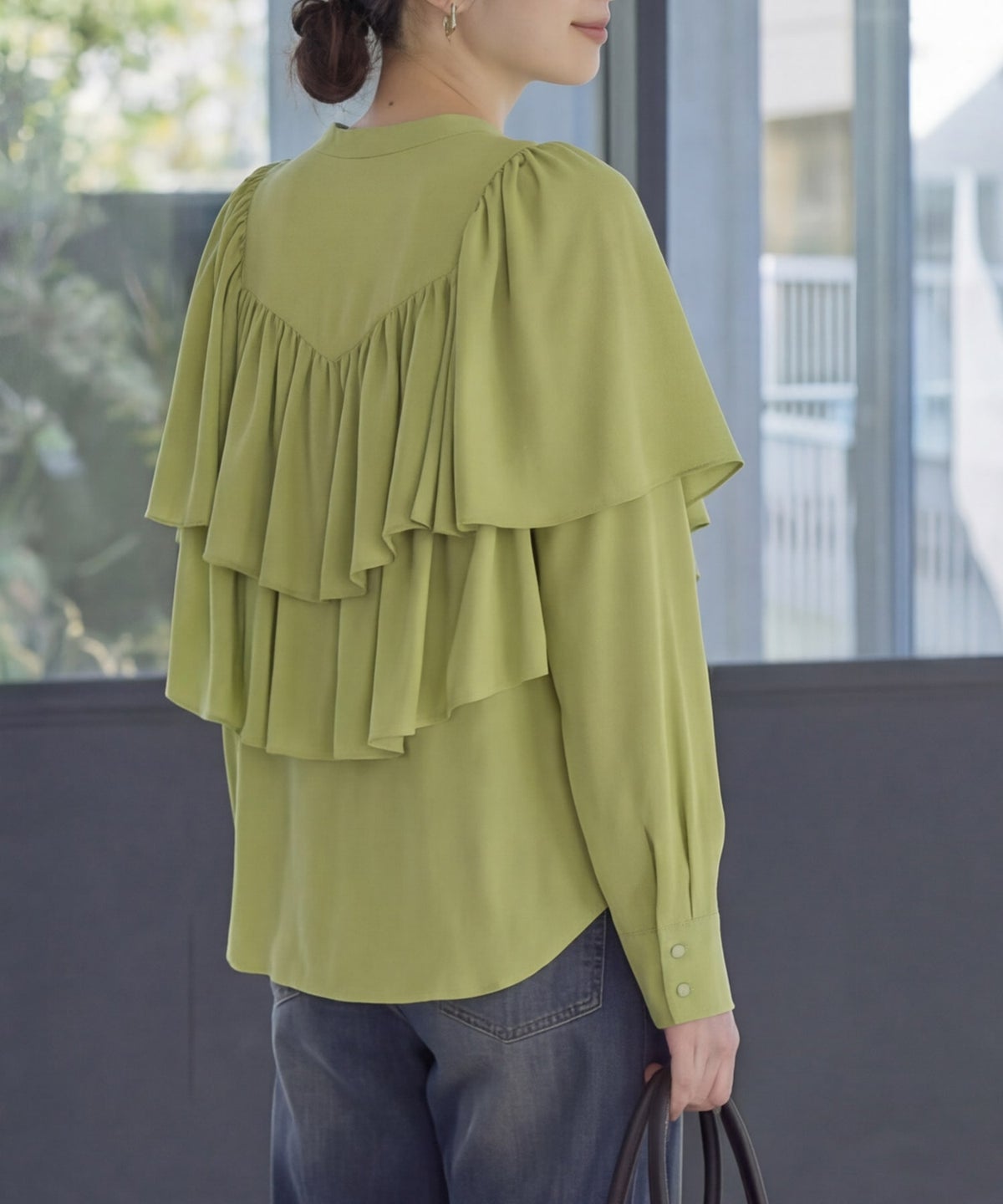 着用イメージ 165cm ピスタチオ