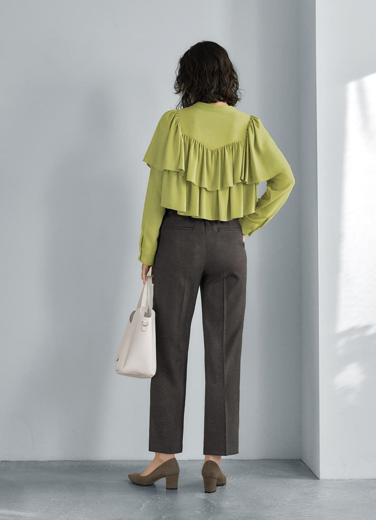 着用イメージ 165cm ピスタチオ