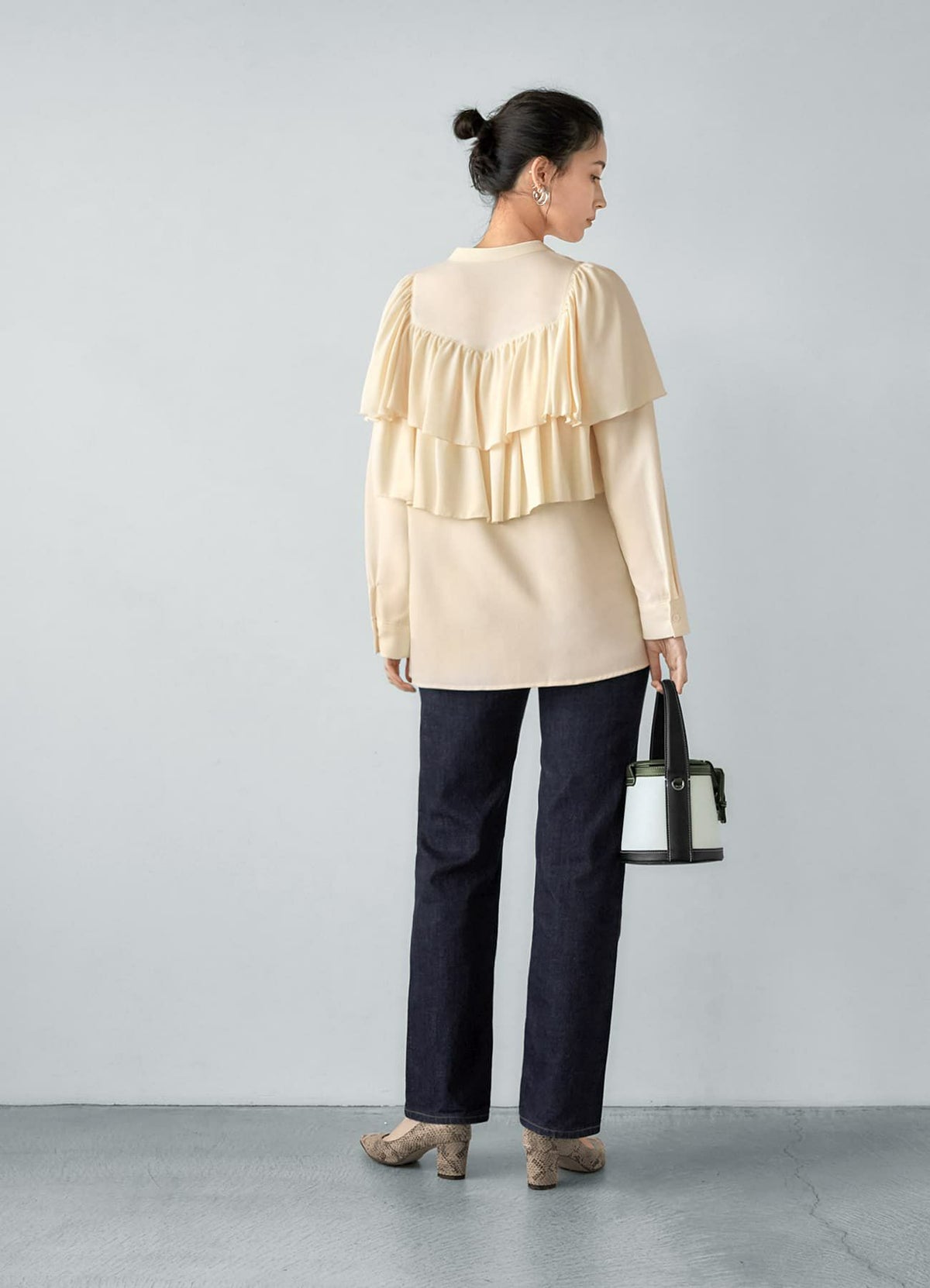 着用イメージ 165cm ナチュラル