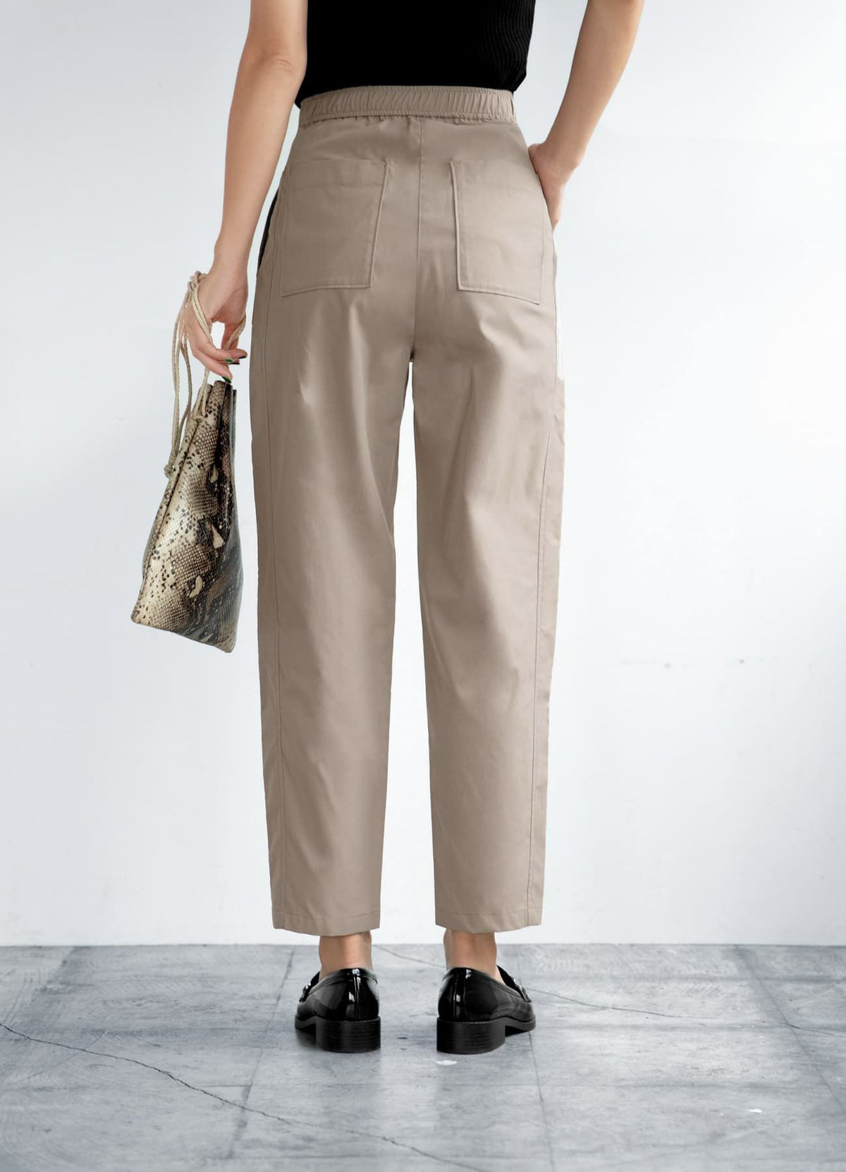 着用イメージ 157cm 着用サイズ S 　ベージュ