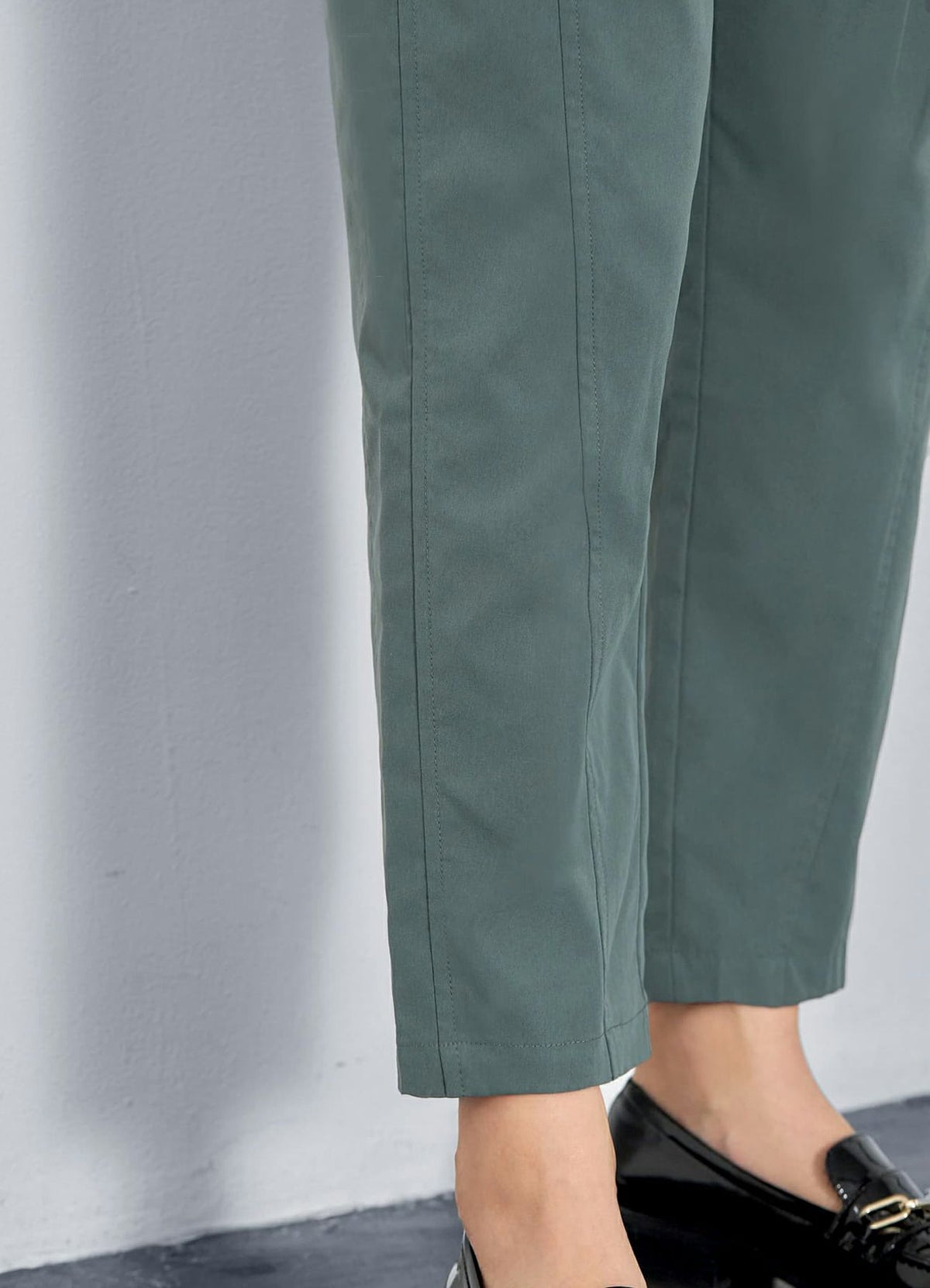 着用イメージ 157cm 着用サイズ S 　カーキ