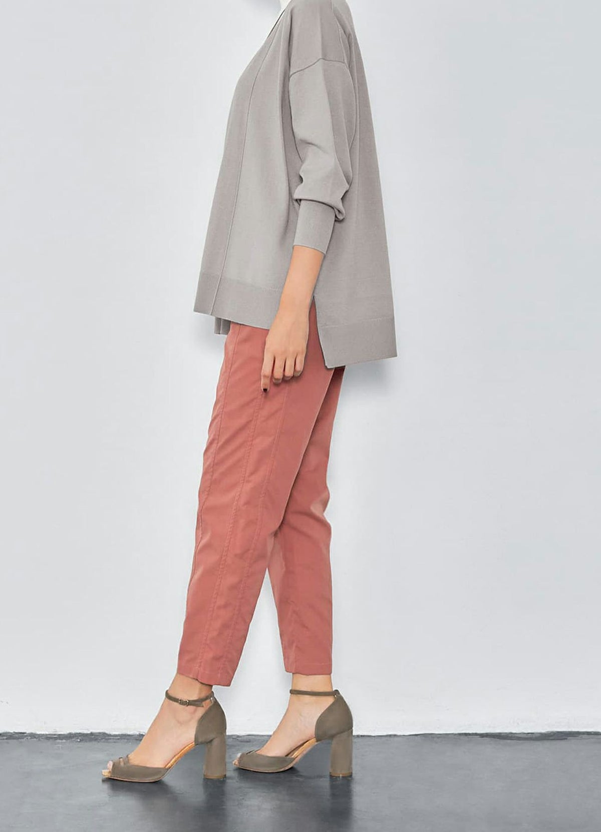 着用イメージ 157cm 着用サイズ S 　ピンク