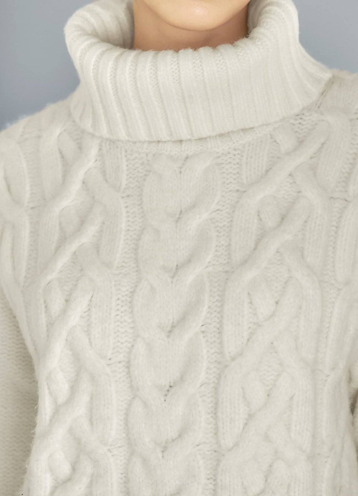 着用イメージ 168cm アイボリー