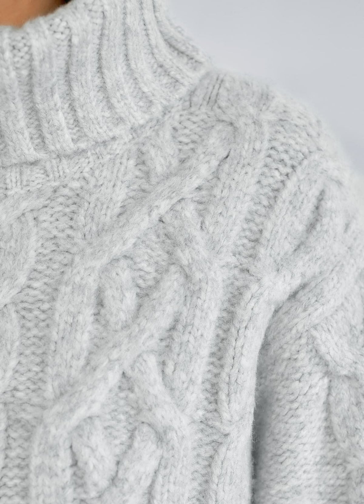 着用イメージ 166cm ライトグレー