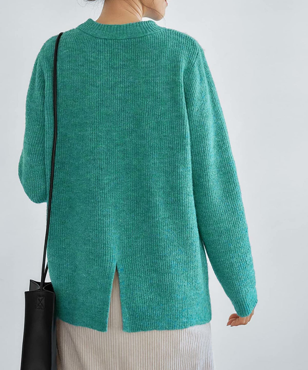 着用イメージ 166cm グリーンミックス