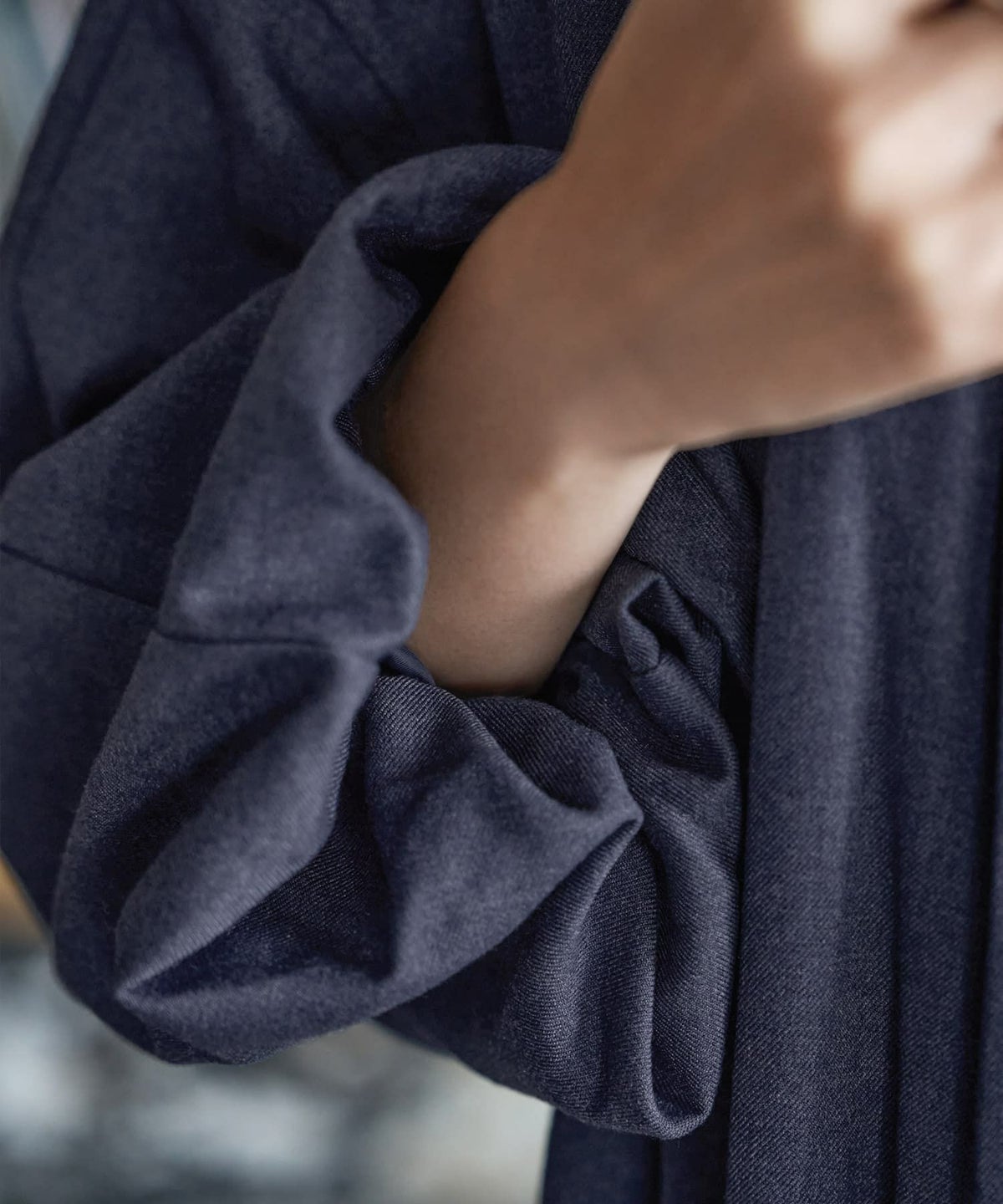 着用イメージ 165cm ダークブルー 02サイズ