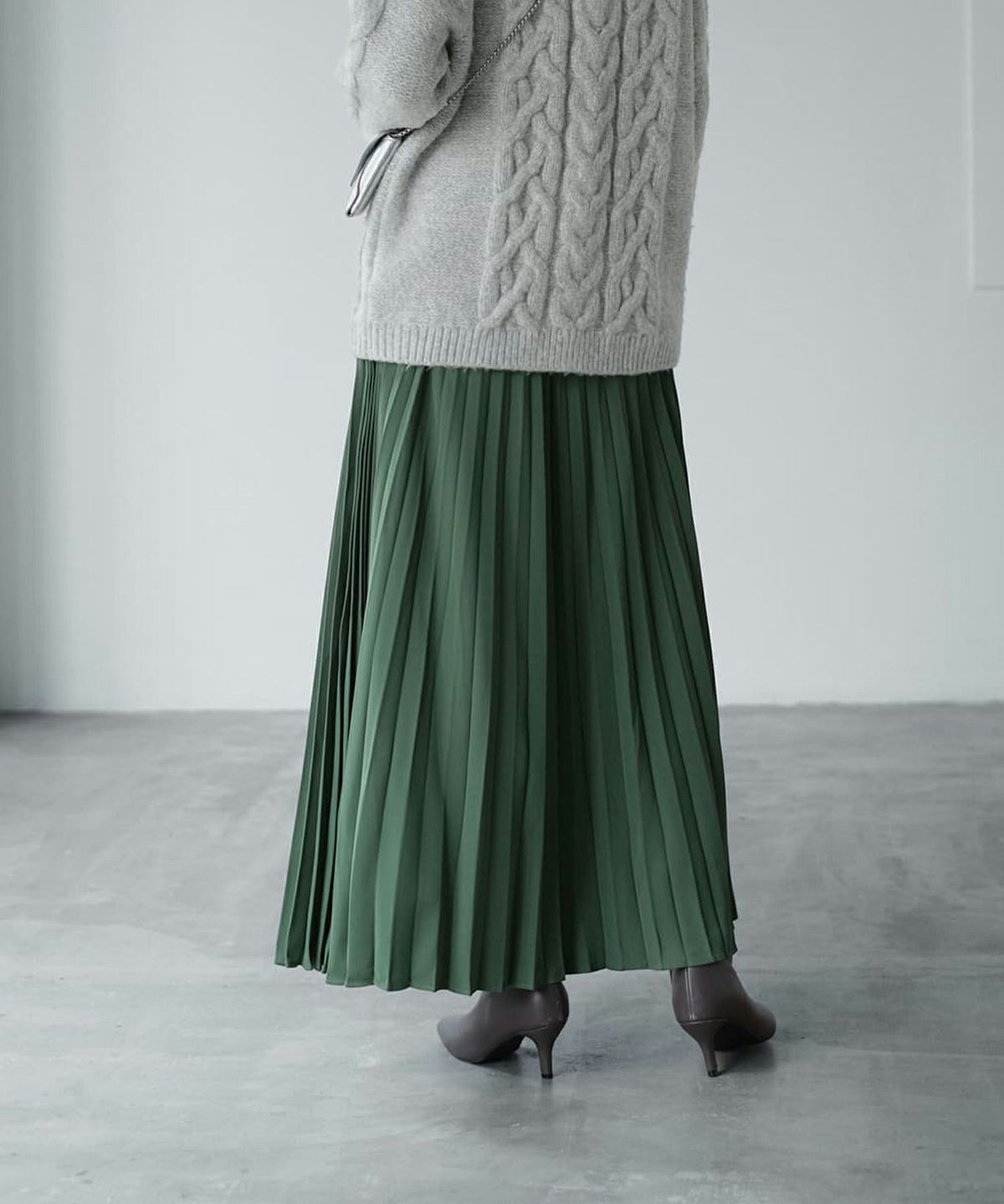 着用イメージ 165cm 着用サイズ S ライトカーキ