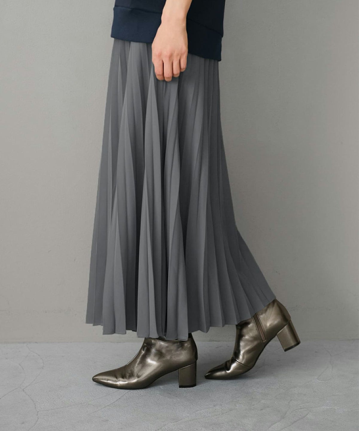 着用イメージ 168cm 着用サイズ S グレー