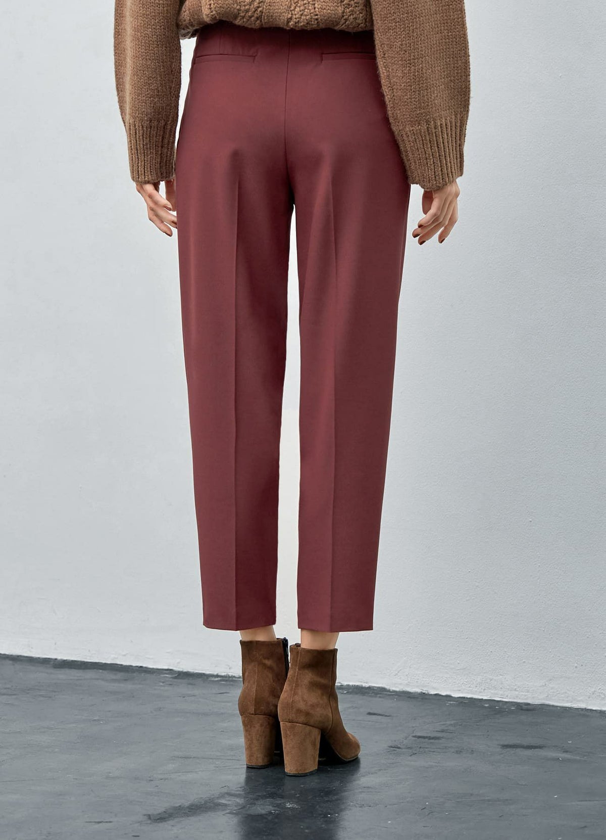 着用イメージ 173cm 着用サイズ S ライトバーガンディー