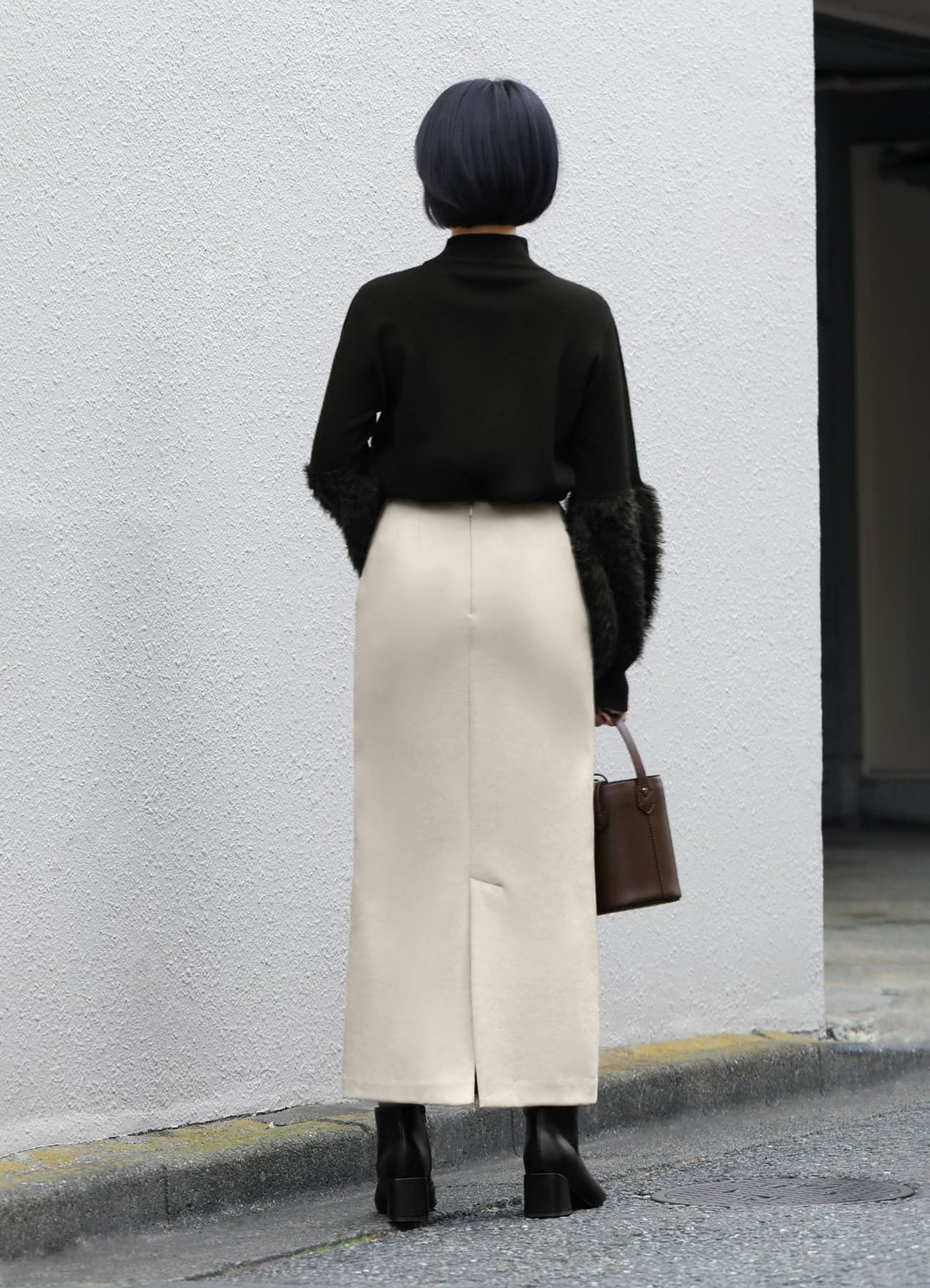 着用イメージ 157cm 着用サイズ XS エクリュ