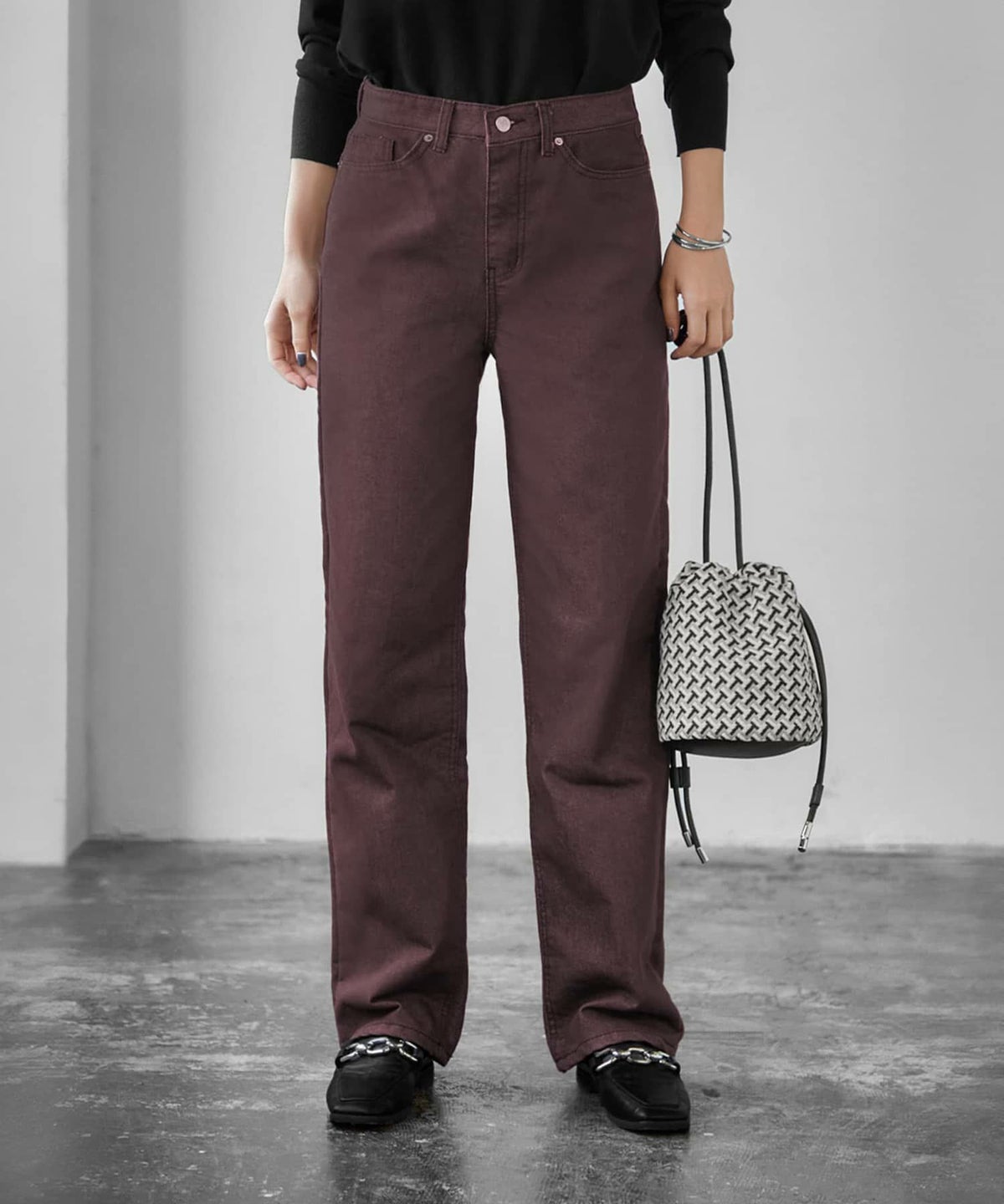 ワインブラウン