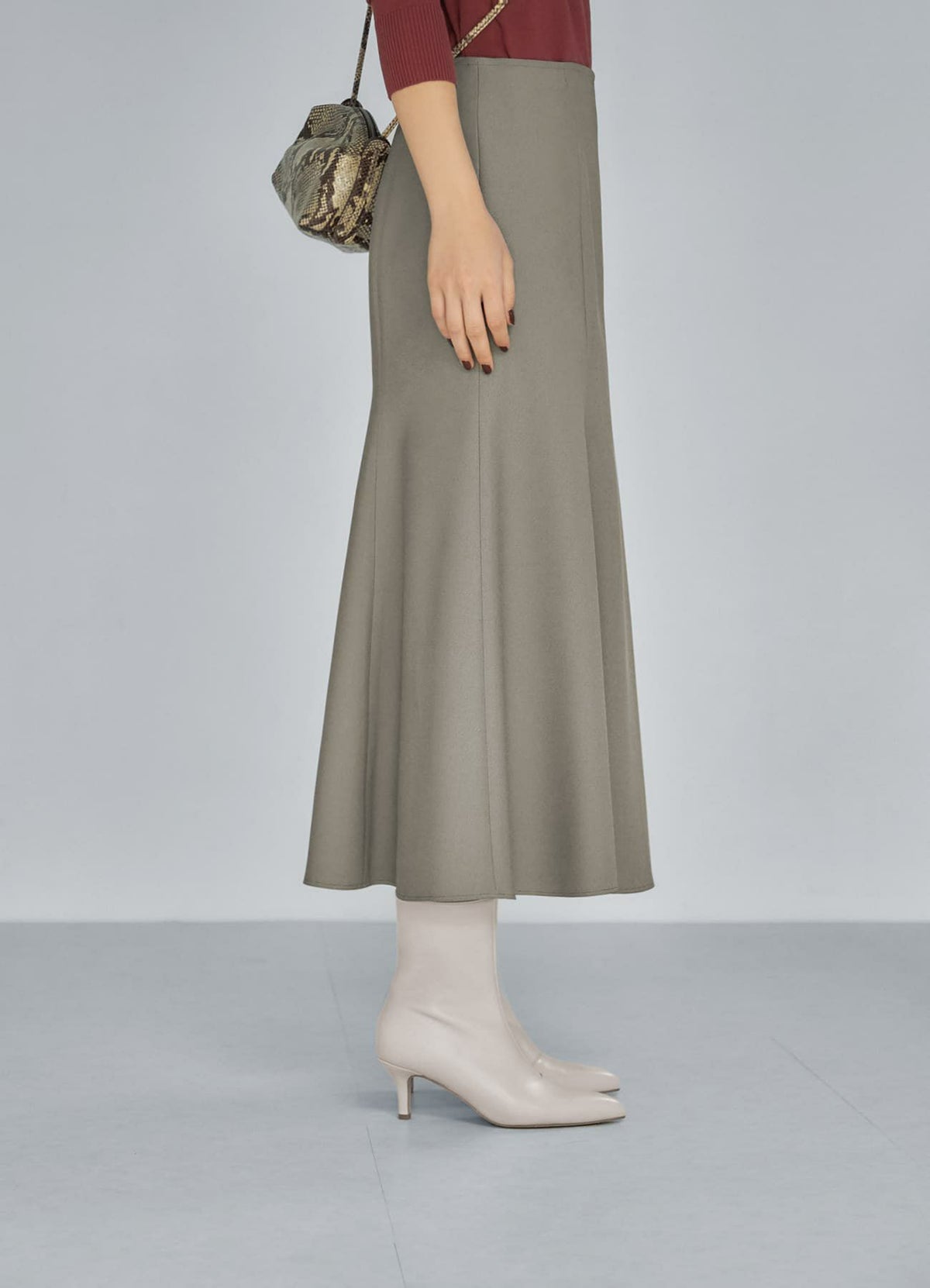 着用イメージ 167cm 着用サイズ 02 グレージュ