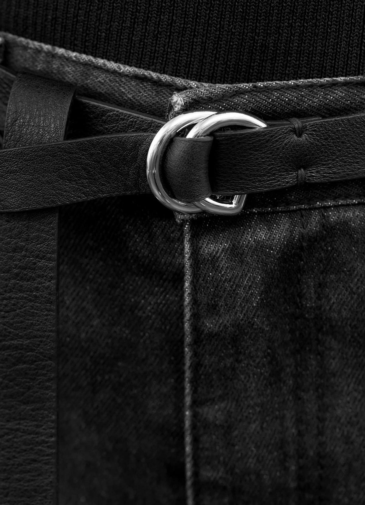 着用イメージ 173cm ブラック