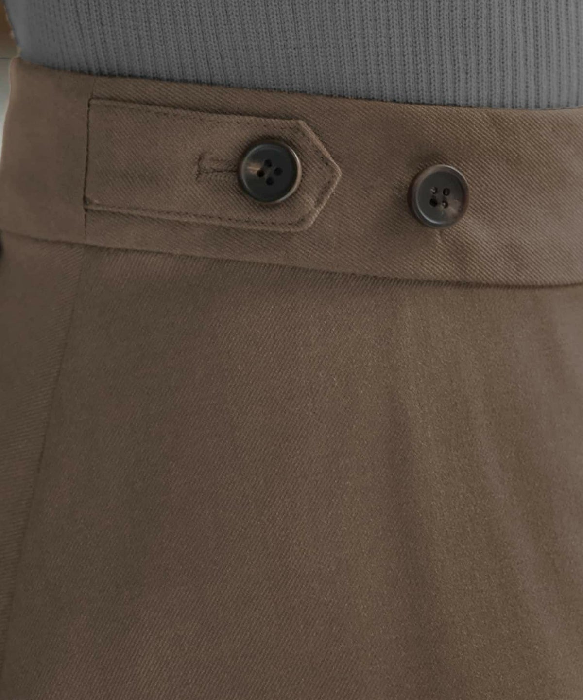 着用イメージ 165cm 着用サイズ 02 ブラウンカーキ