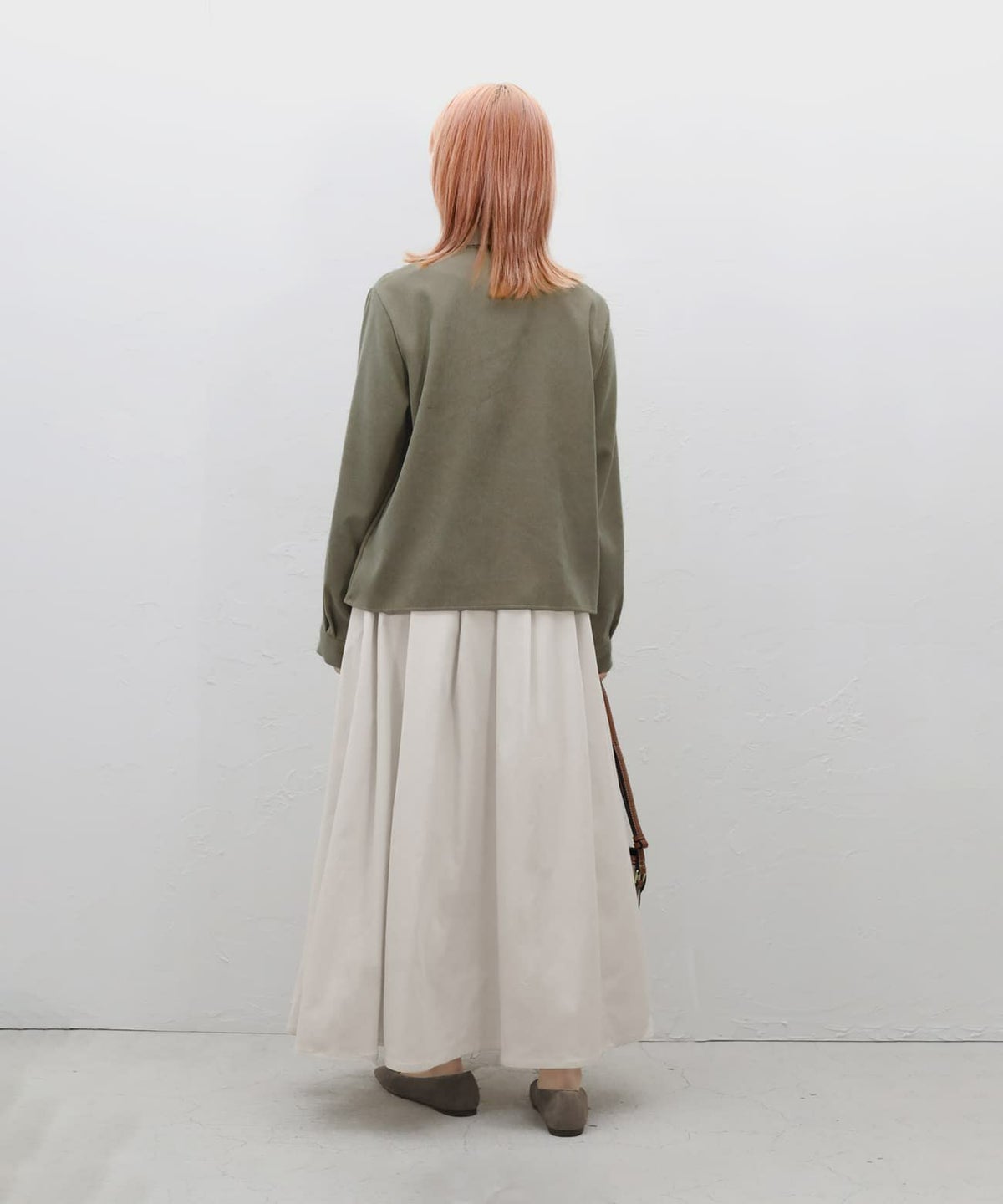 着用イメージ 157cm セージ