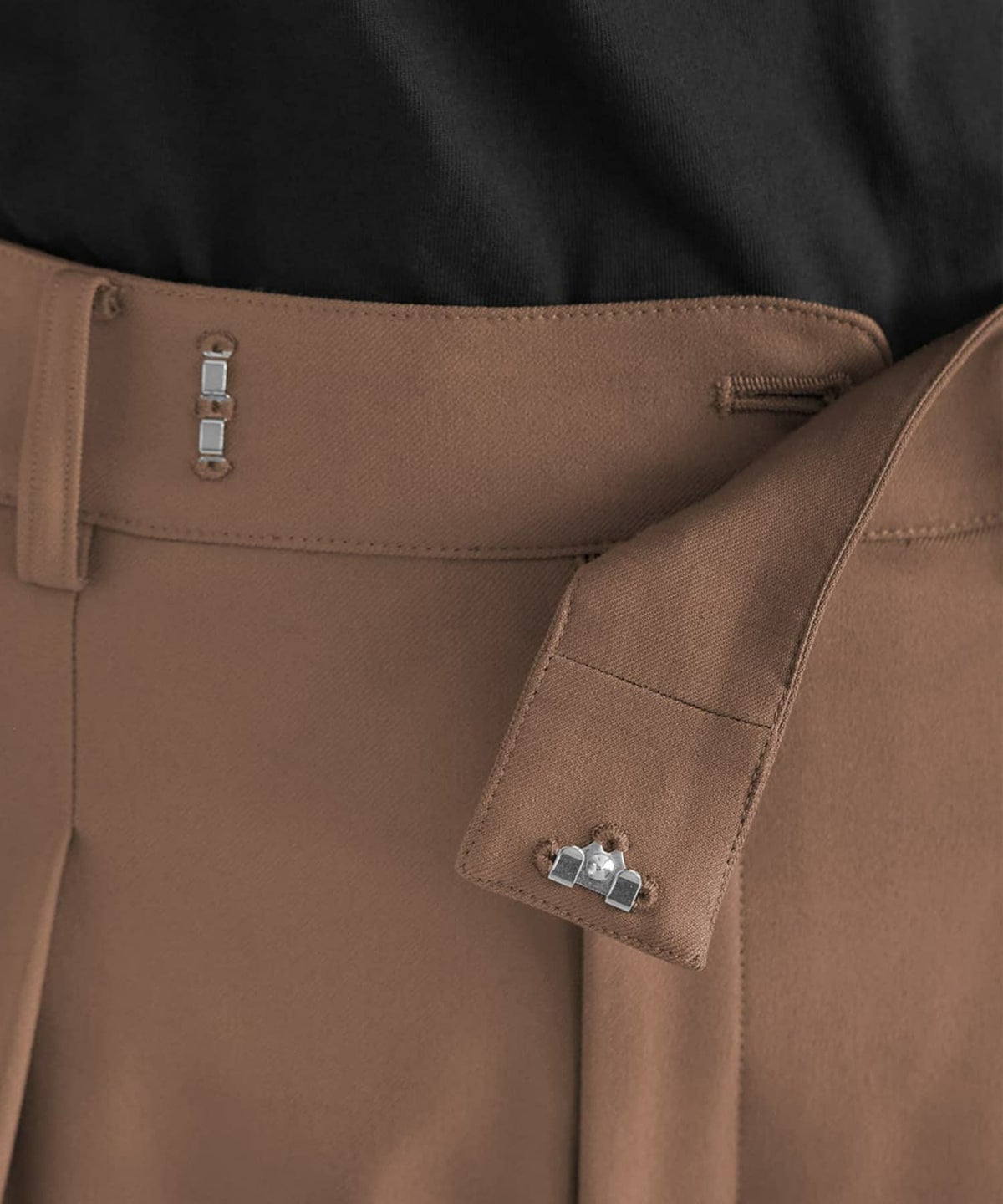 着用イメージ 166cm キャメル Sサイズ