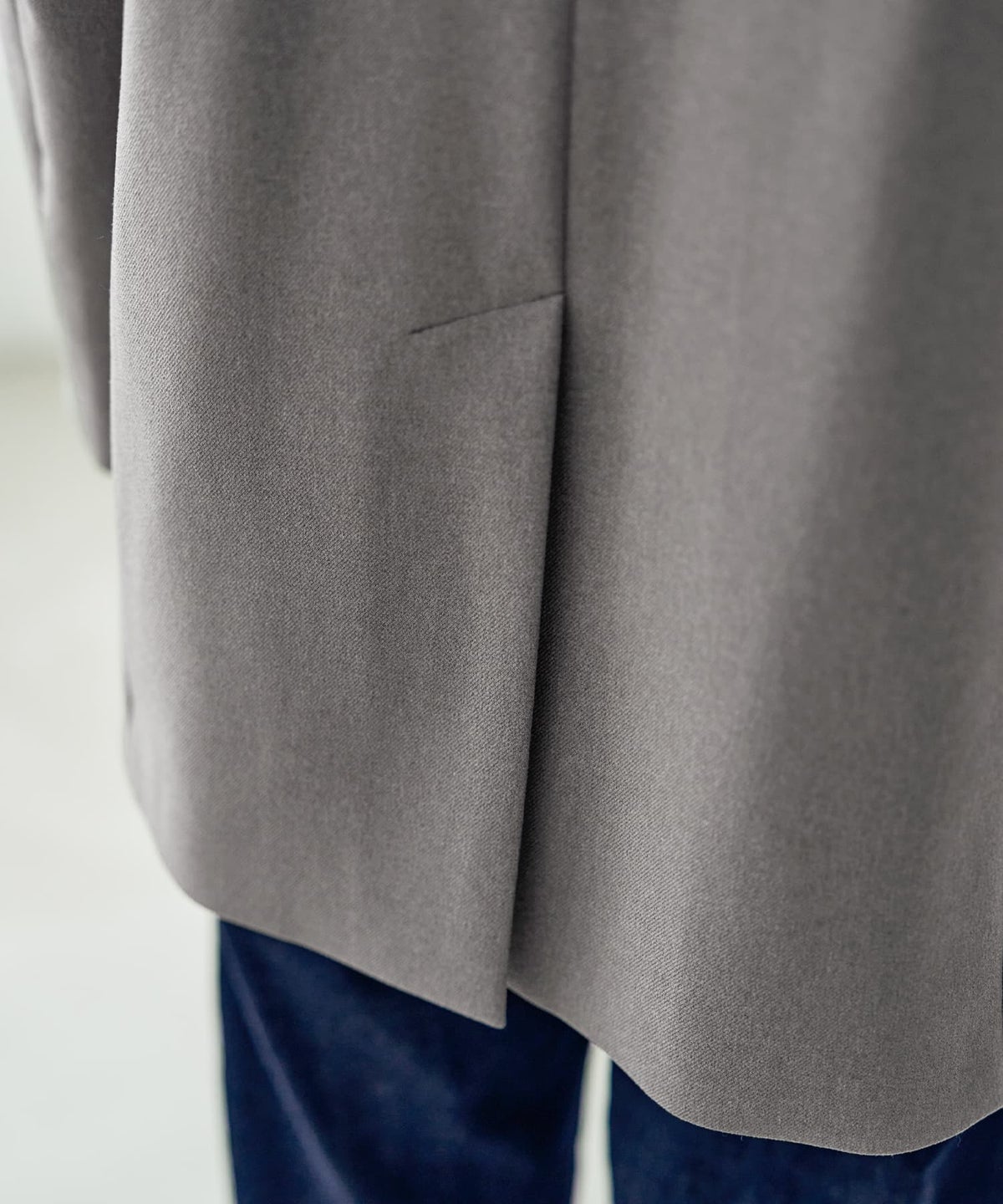 着用イメージ 168cm グレー