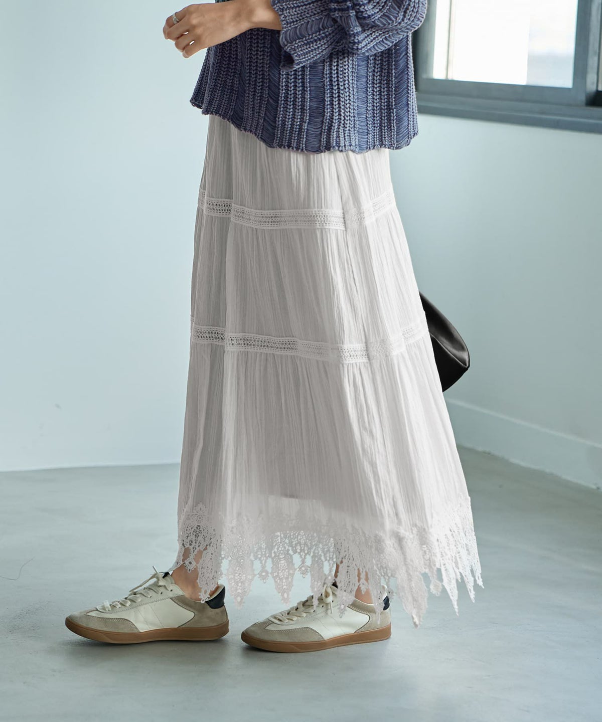 着用イメージ 165cm 02サイズ　ホワイト