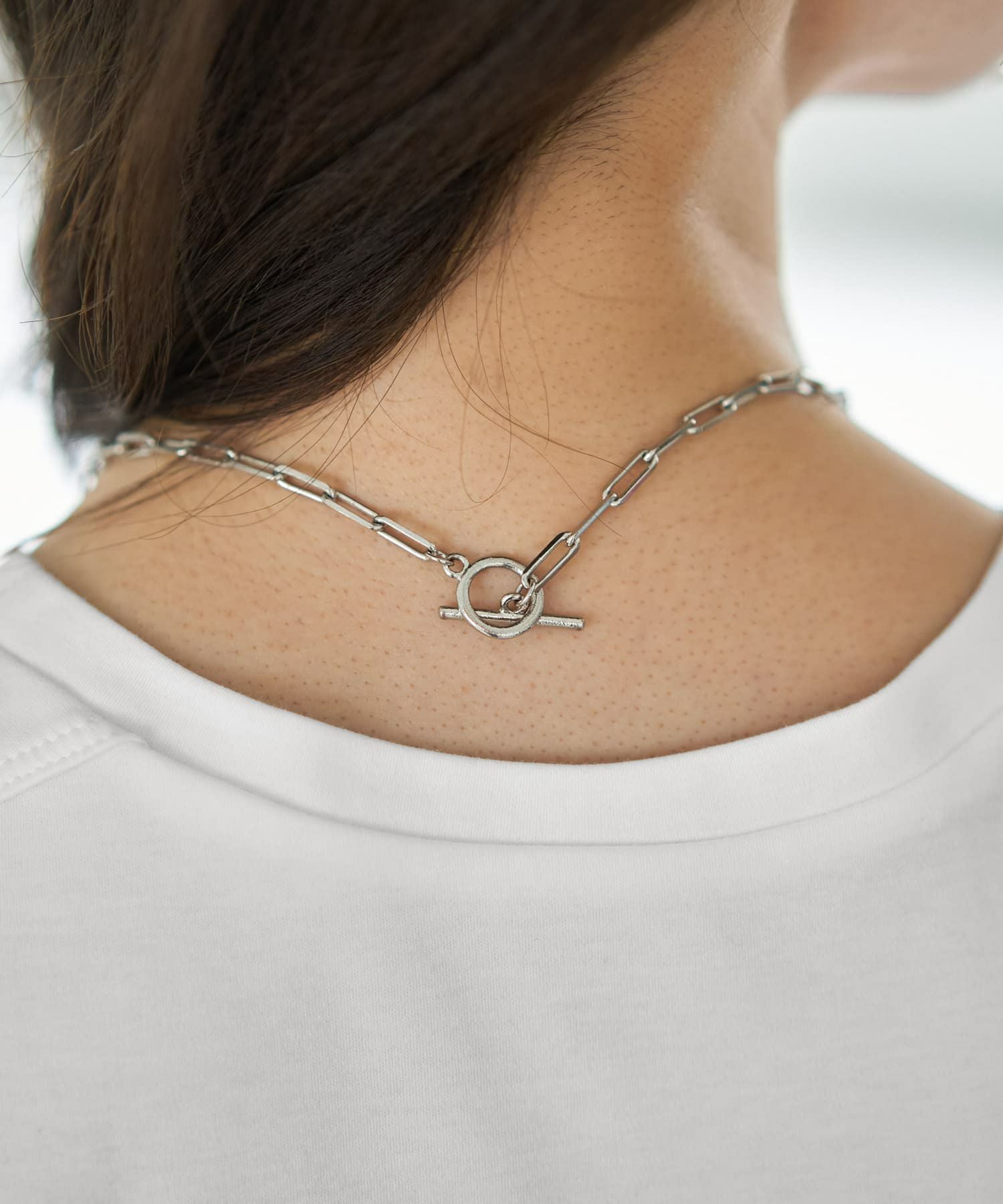 2wayスクエアチェーンロングネックレス | おしゃれな大人レディース