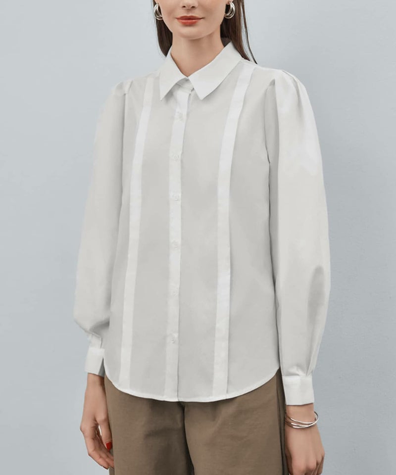 OUTLET】フロントタックワークシャツ | おしゃれな大人レディース 