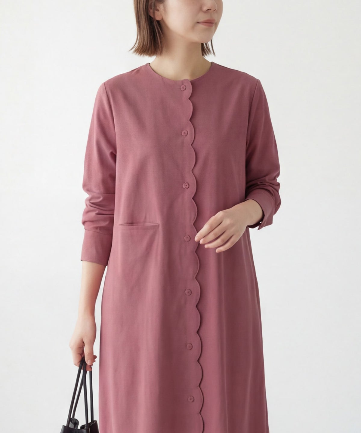 着用イメージ 164cm　02サイズ アズキピンク