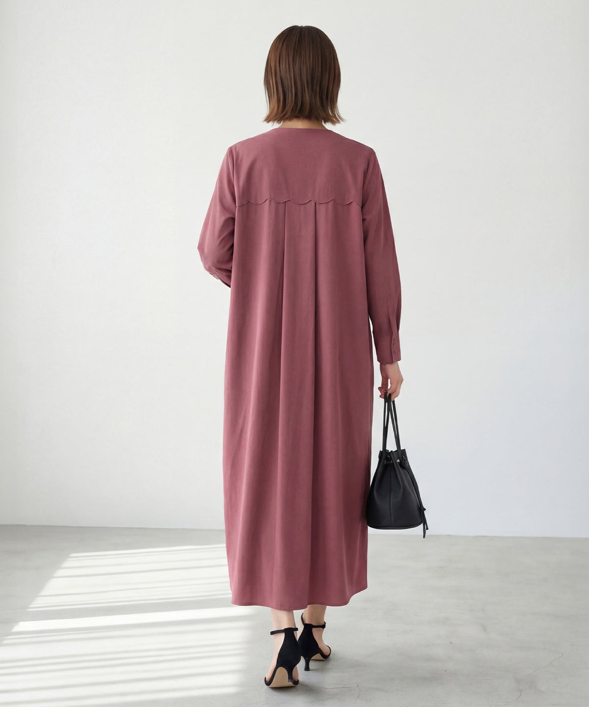 着用イメージ 164cm　02サイズ アズキピンク