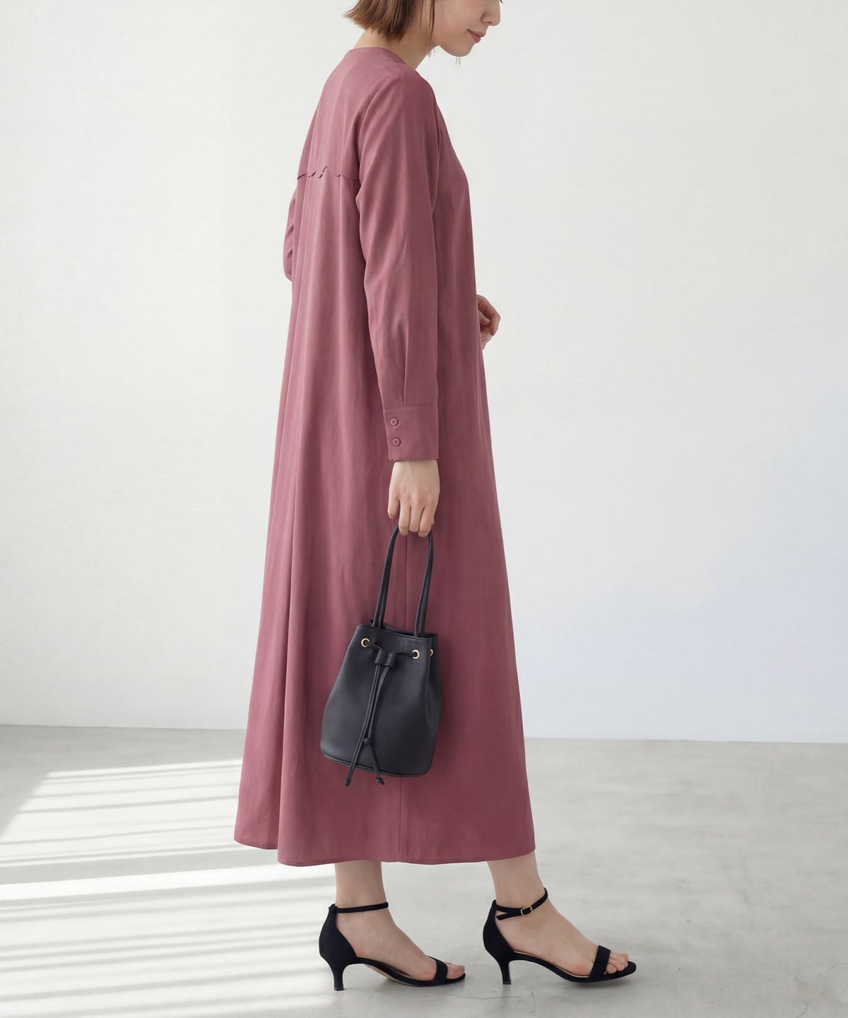 着用イメージ 164cm　02サイズ アズキピンク