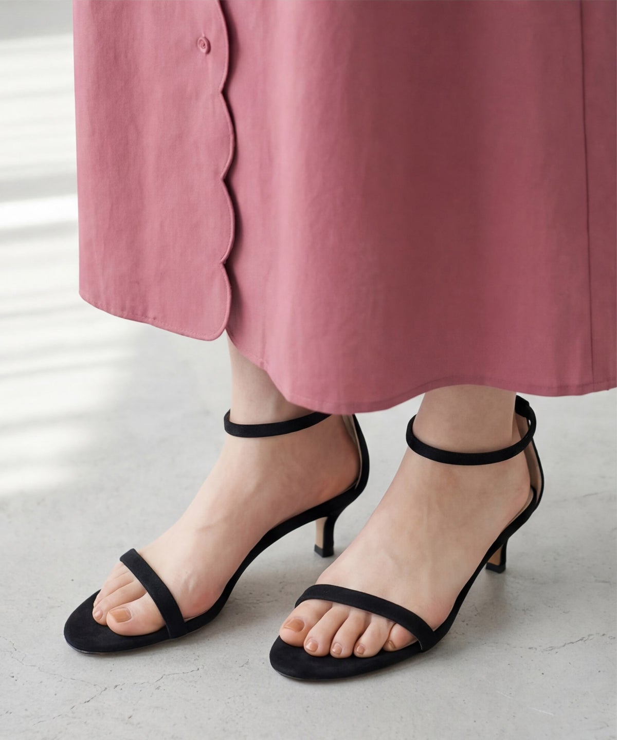 着用イメージ 164cm　02サイズ アズキピンク