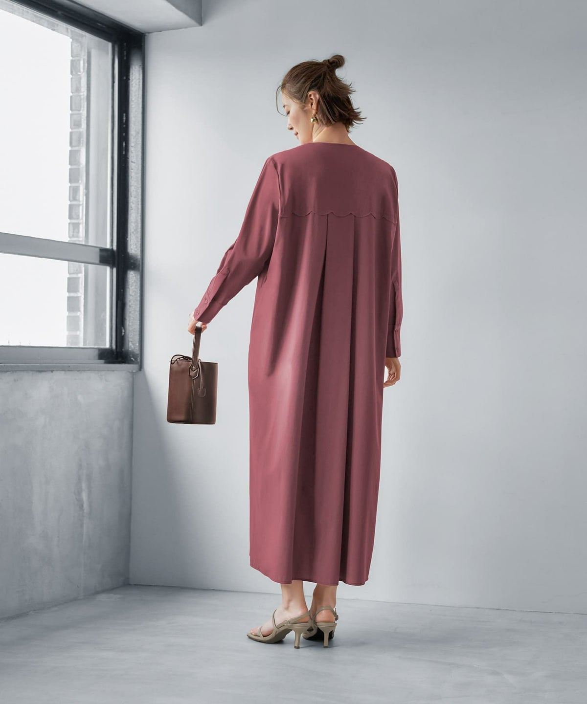 着用イメージ 166㎝　02サイズ アズキピンク