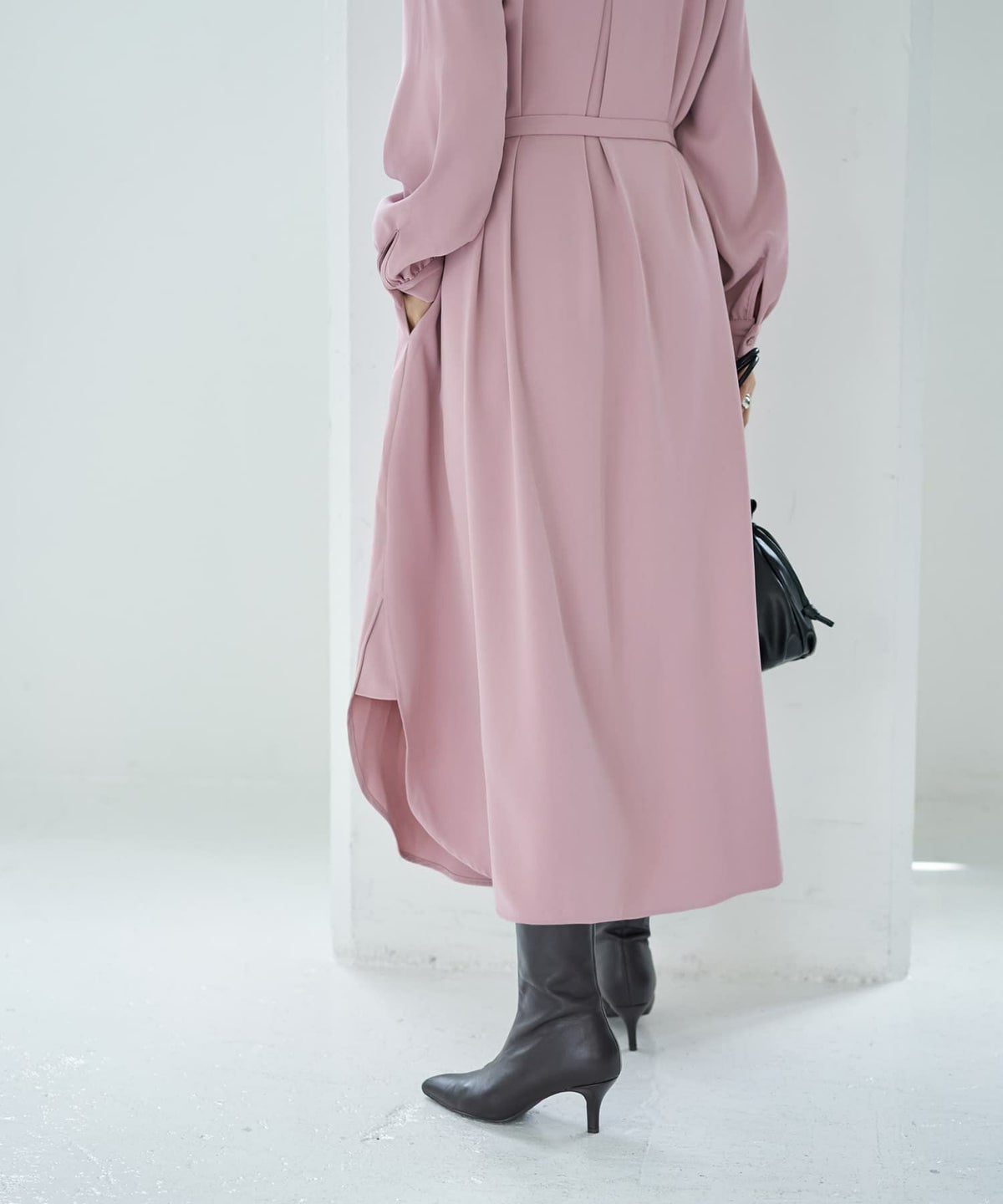 着用イメージ 167cm ピンク 02サイズ