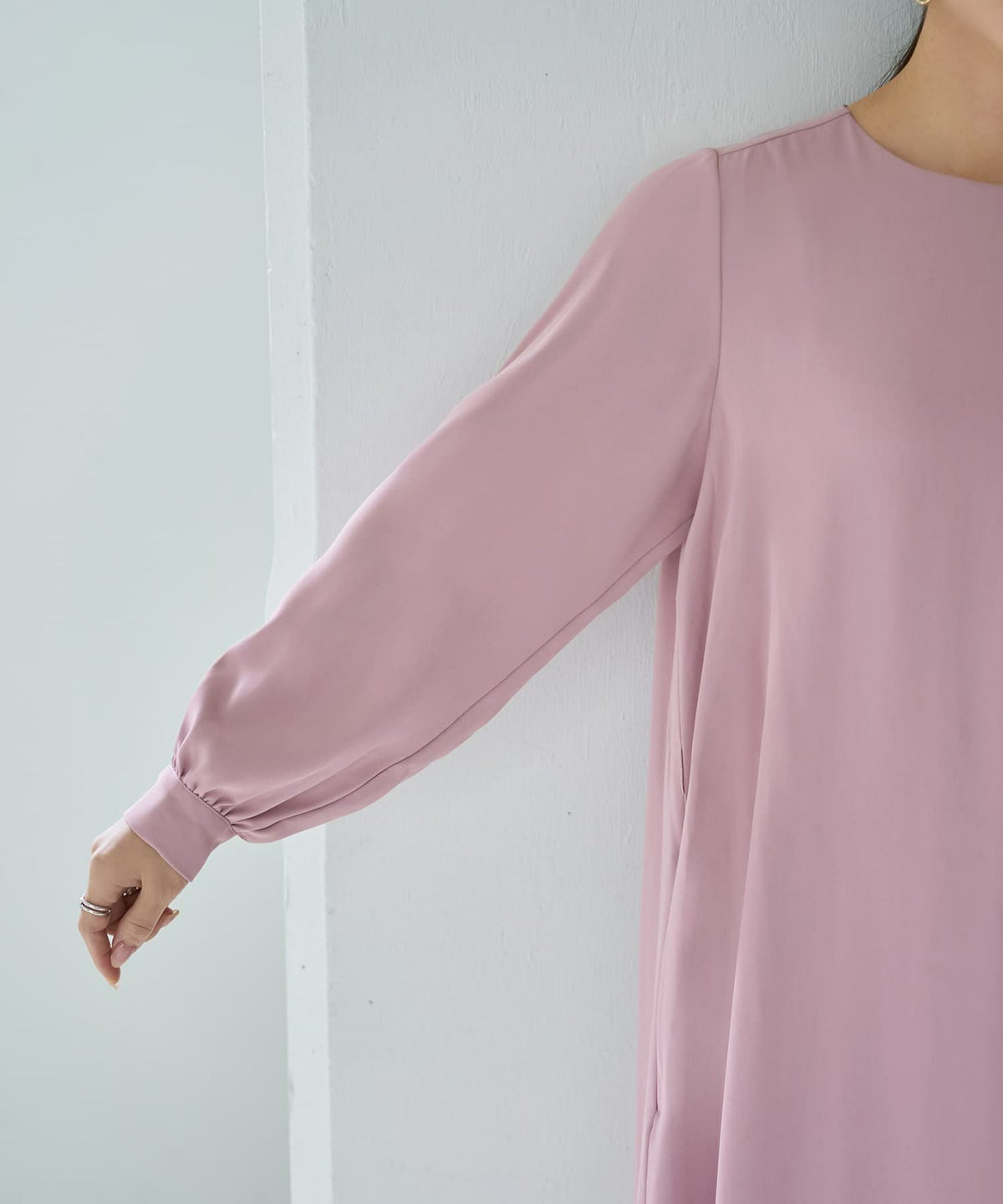 着用イメージ 167cm ピンク 02サイズ