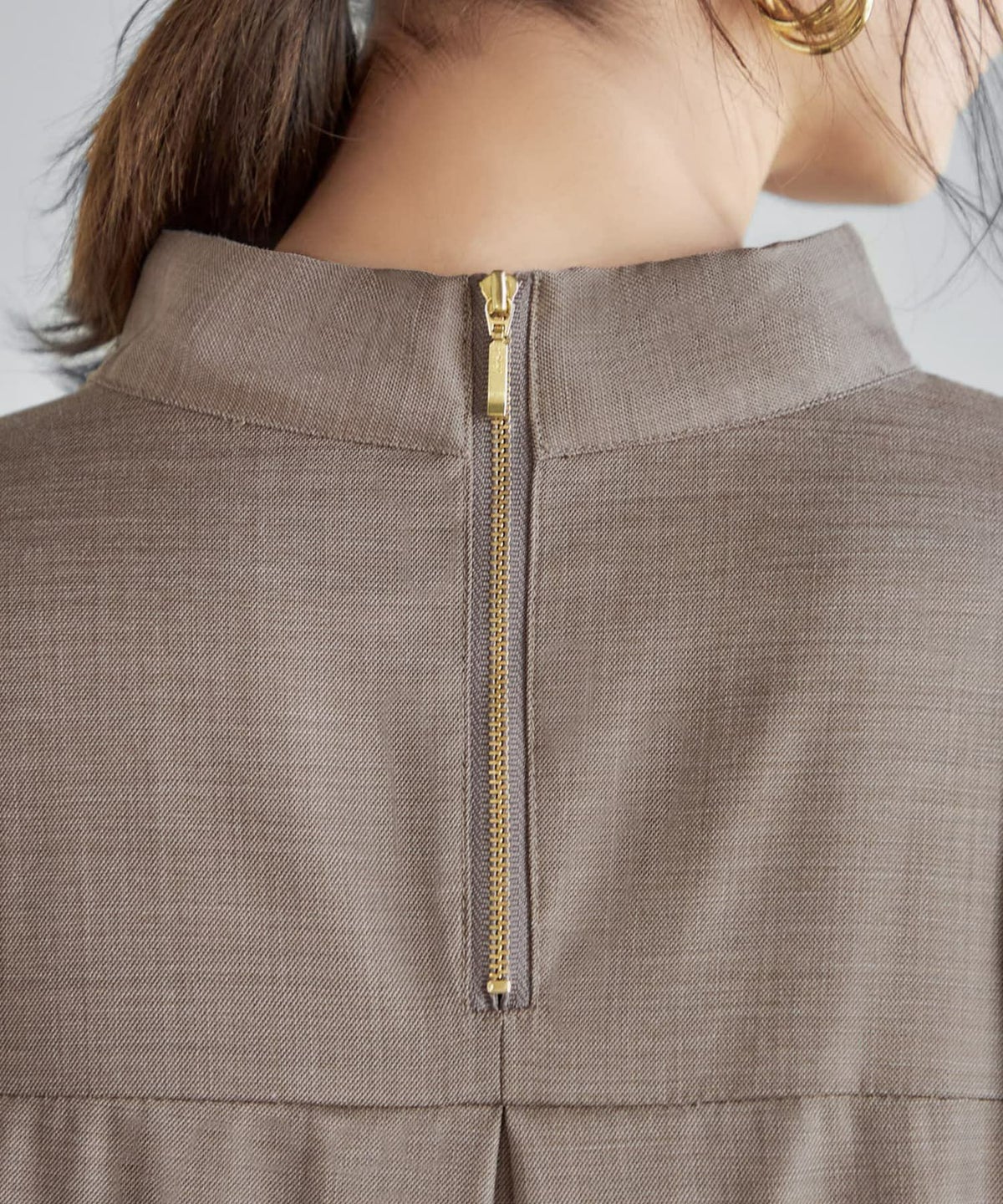 着用イメージ 165cm 着用サイズ 02 ベージュ