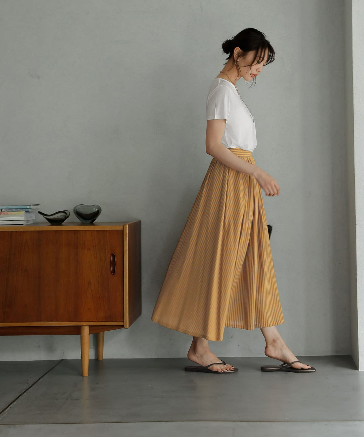 着用イメージ 166㎝　02サイズ　マスタード