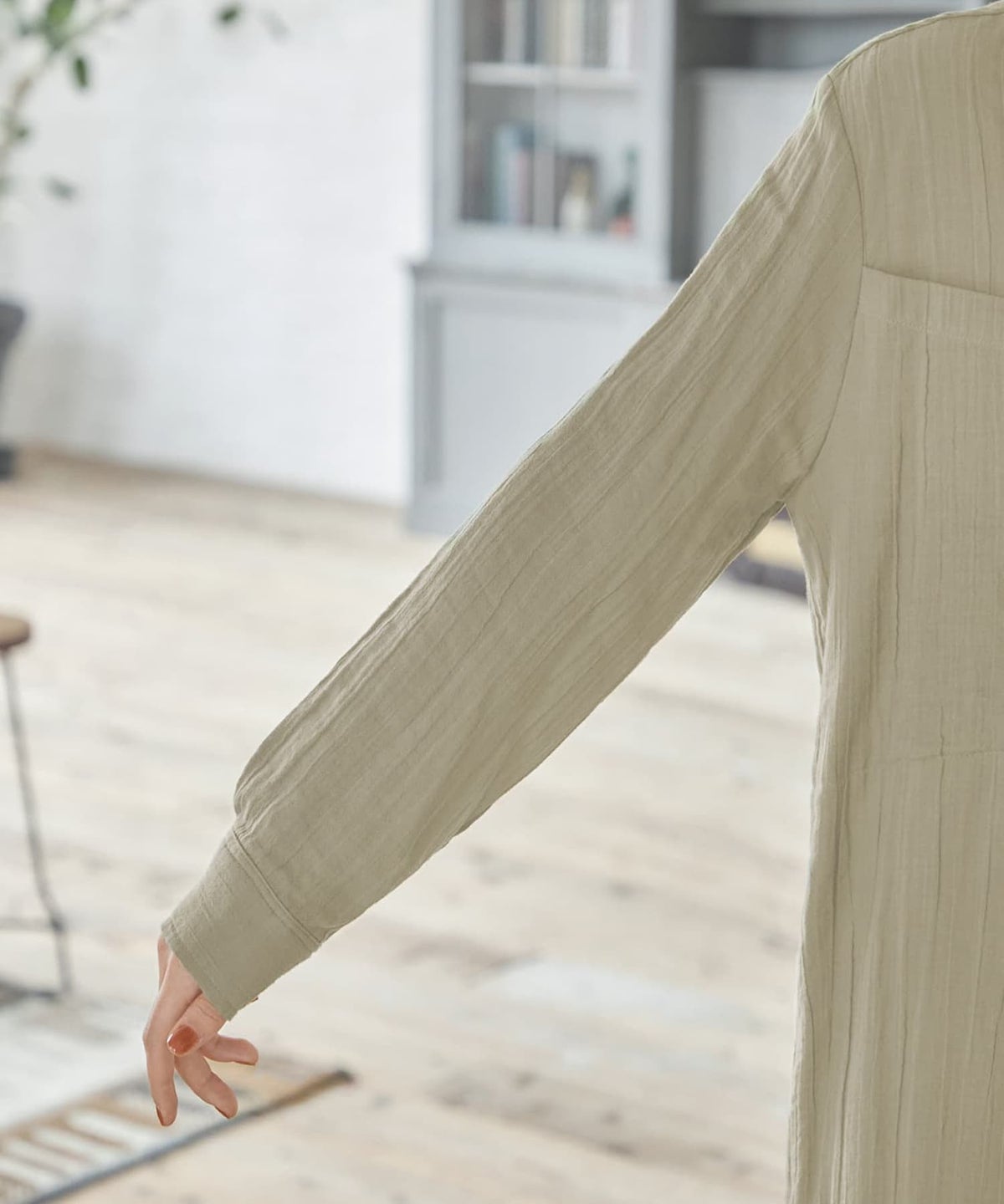 着用イメージ 163cm セージ