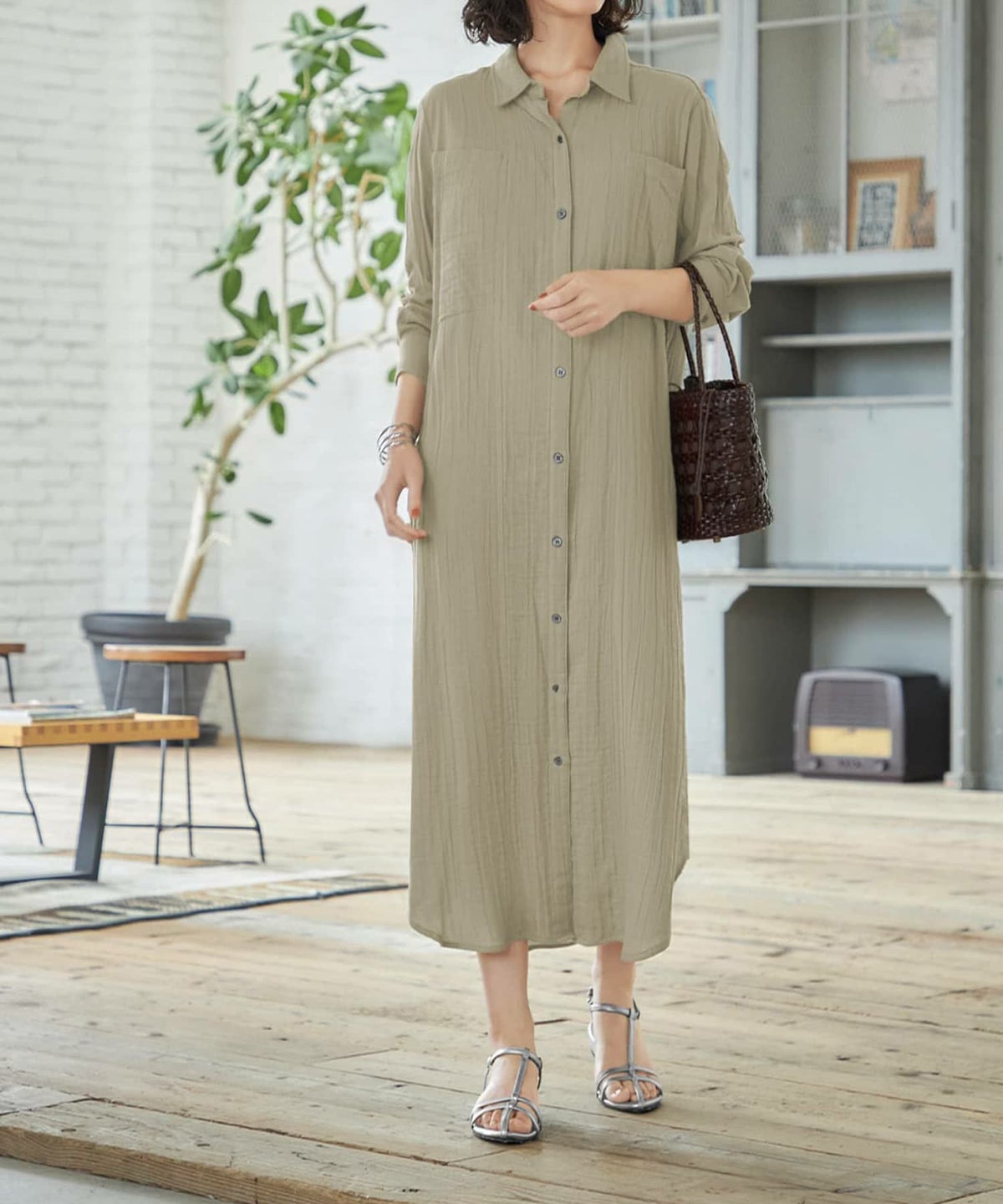 着用イメージ  セージ