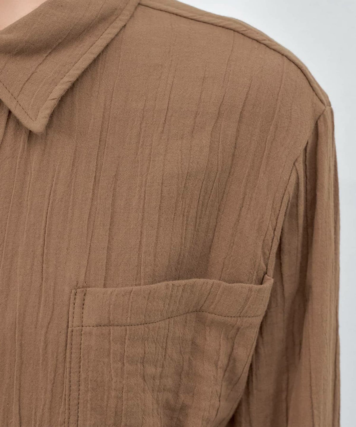 着用イメージ ライトブラウン