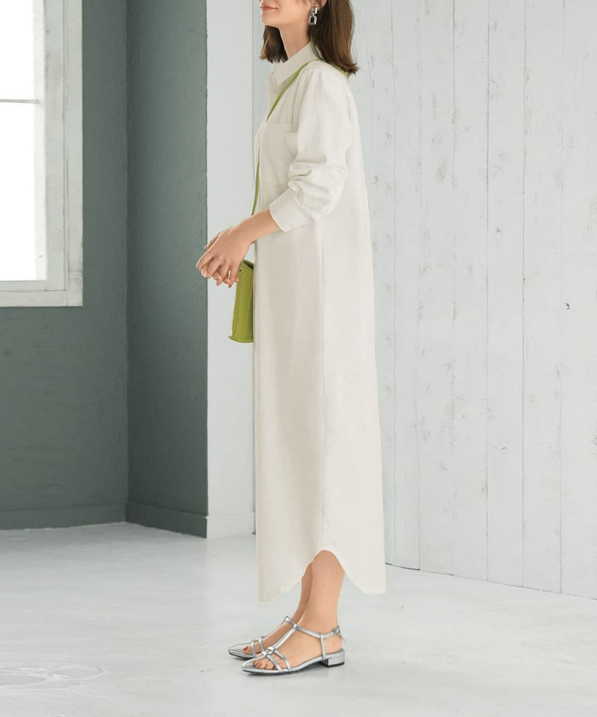 着用イメージ 165cm ホワイト 02サイズ