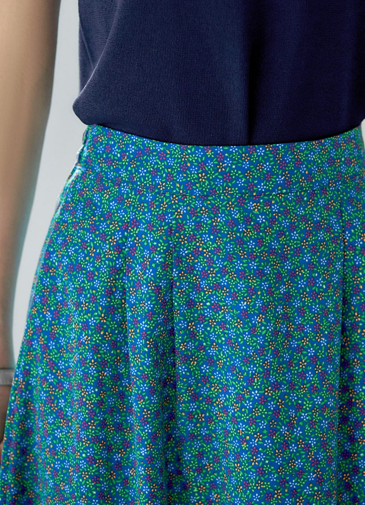 着用イメージ 165cm ブルー