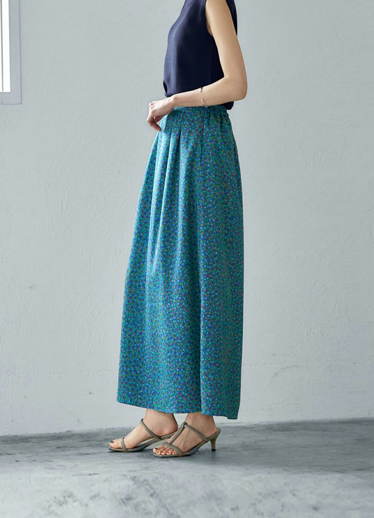 着用イメージ 165cm ブルー