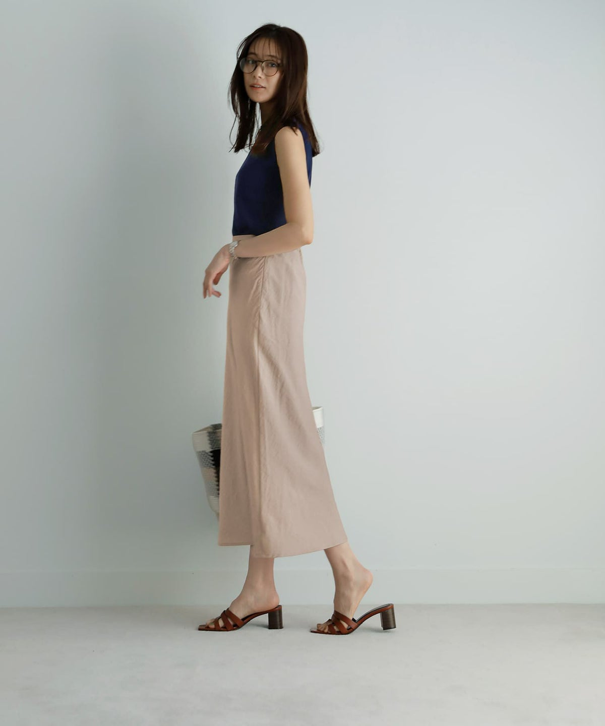 着用イメージ 167cm 02サイズ ベージュ