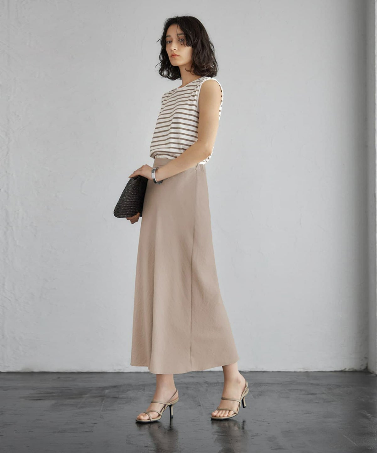 着用イメージ 165cm 02サイズ ベージュ