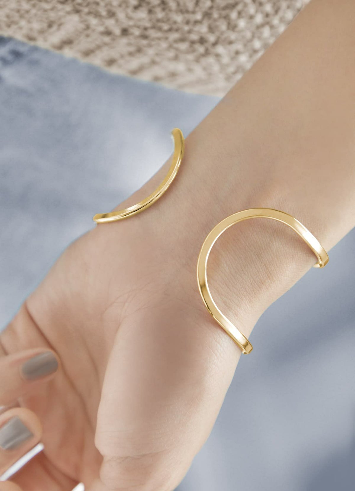 着用イメージ 167cm ゴールド