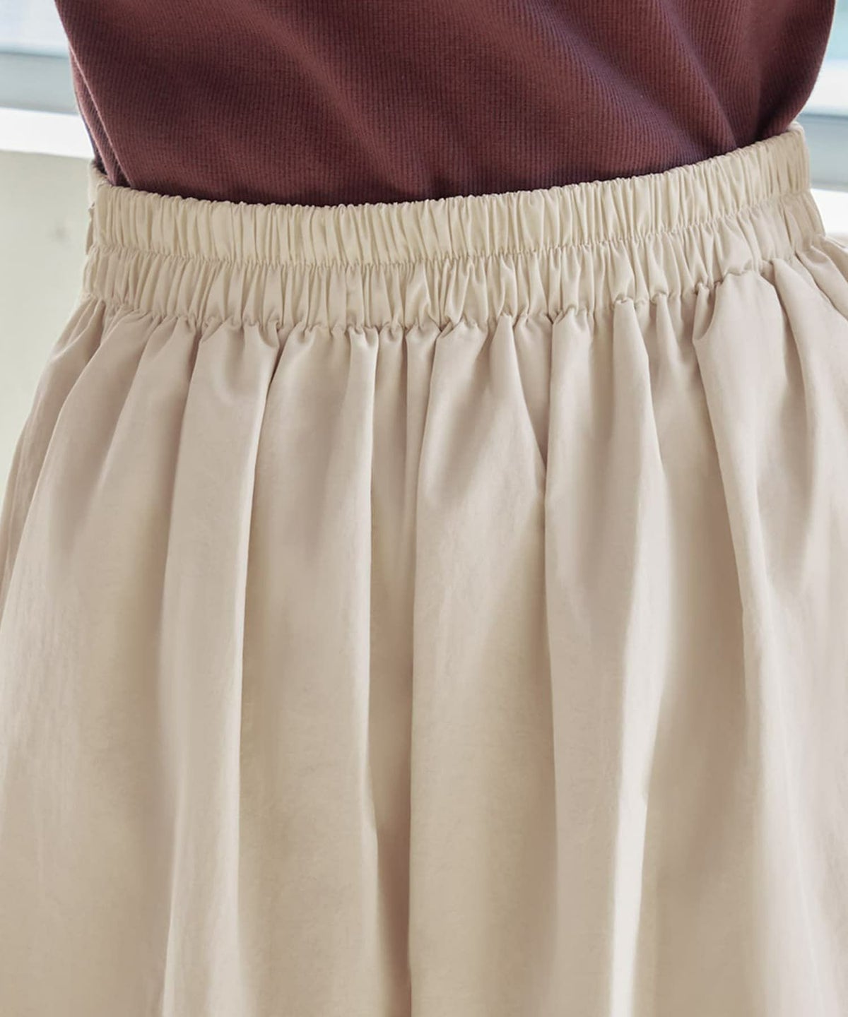 着用イメージ 165cm エクリュ