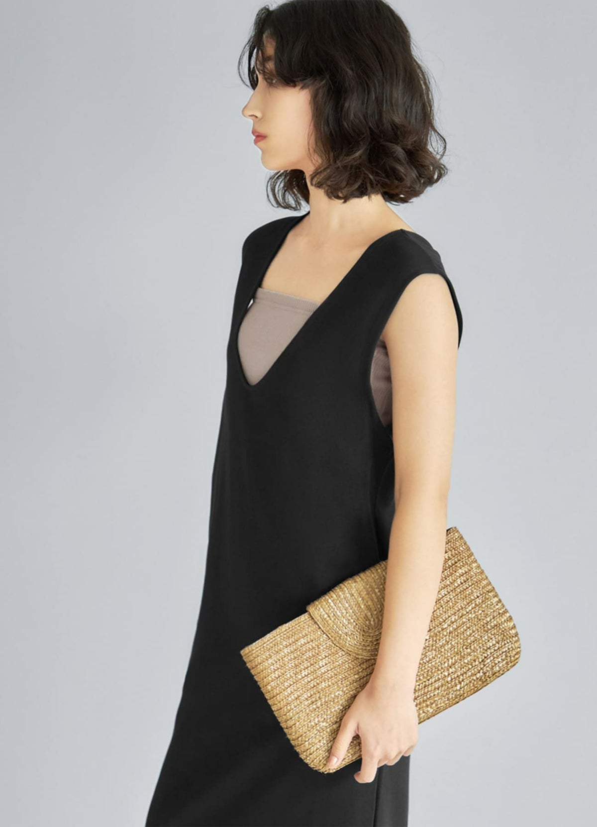 着用イメージ 167cm 着用サイズ S-M グレージュ