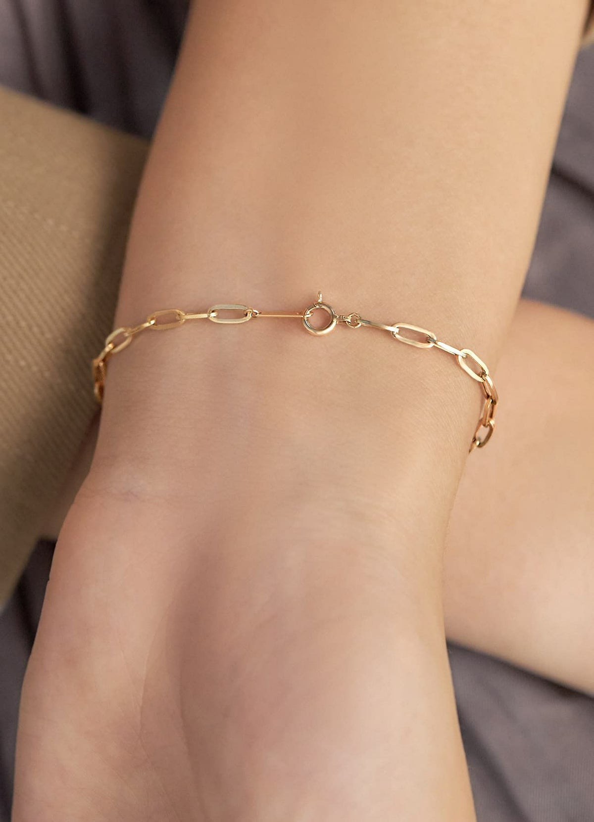 着用イメージ 167cm ゴールド