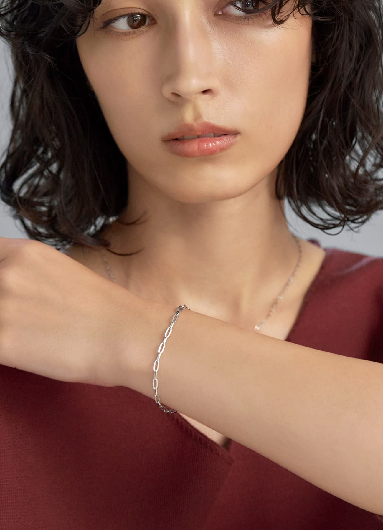 K10クリップチェーンブレスレット | おしゃれな大人レディース