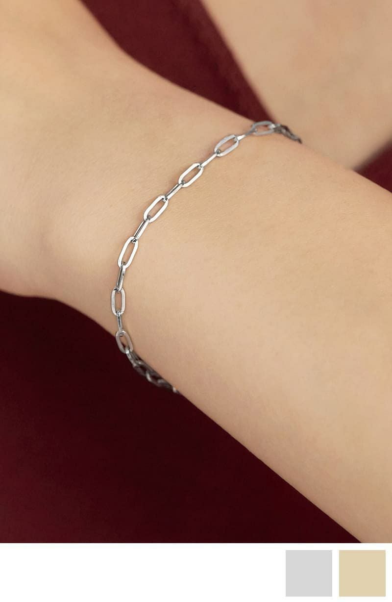 K10クリップチェーンブレスレット | おしゃれな大人レディース